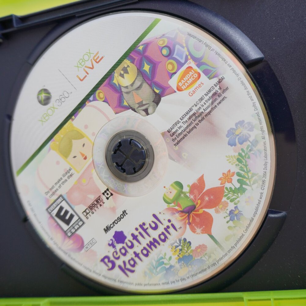3/$20 - Katamari Damacy - Beautiful Katamari XBOX 360 Game - Japanese Game
